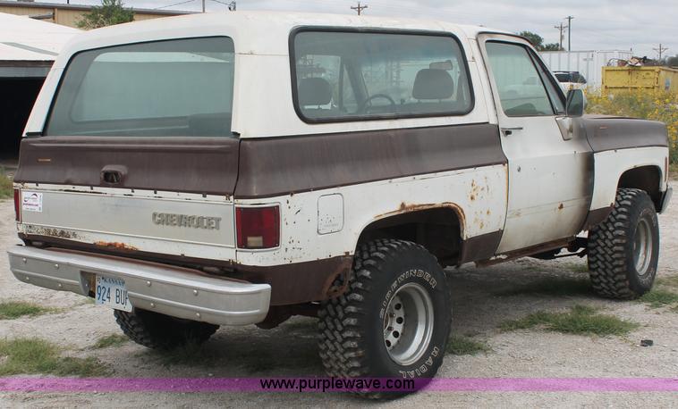 image for item C2848 1979 Chevrolet K5 Blazer SUV