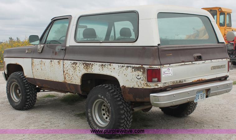 image for item C2848 1979 Chevrolet K5 Blazer SUV