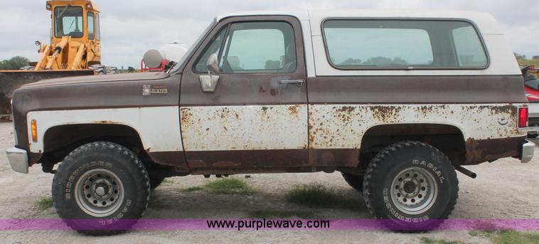 image for item C2848 1979 Chevrolet K5 Blazer SUV