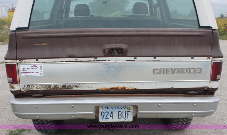 image for item C2848 1979 Chevrolet K5 Blazer SUV