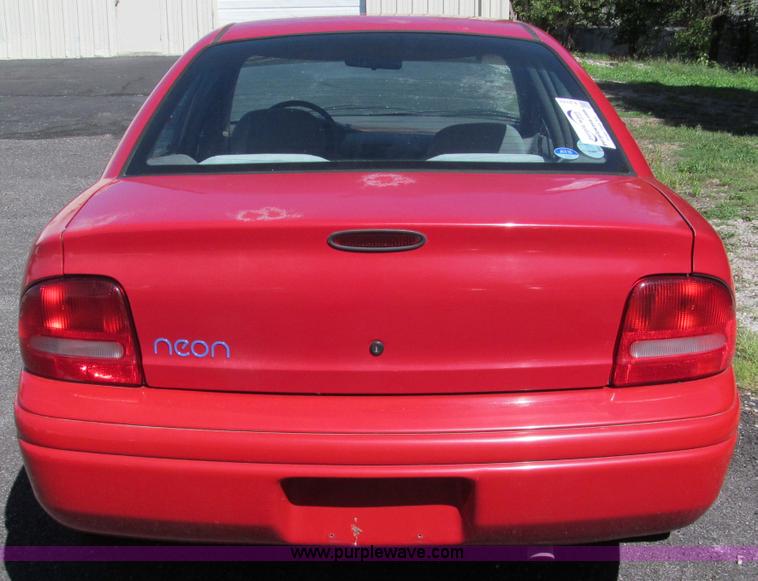 1995 Plymouth Neon Highline in Grandview, MO Item E2175 sold Purple