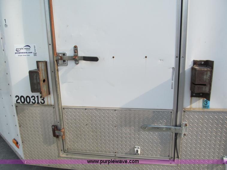 image for item E2181 2000 Avenger 24' v-nose enclosed trailer
