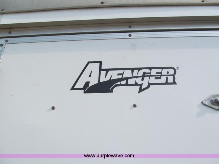 image for item E2181 2000 Avenger 24' v-nose enclosed trailer