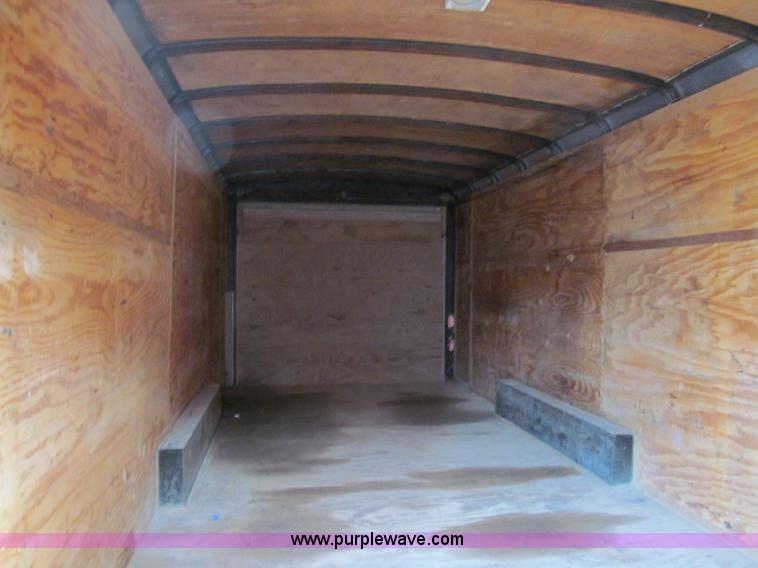 image for item E2181 2000 Avenger 24' v-nose enclosed trailer