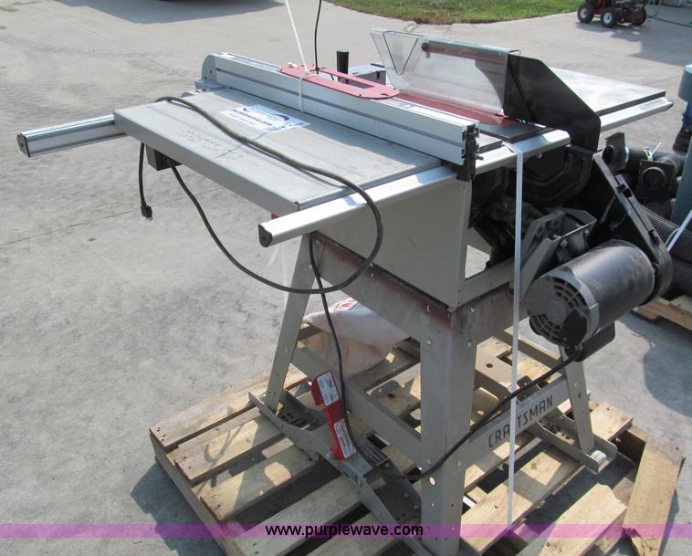 image for item E2208 Craftsman 10" table saw