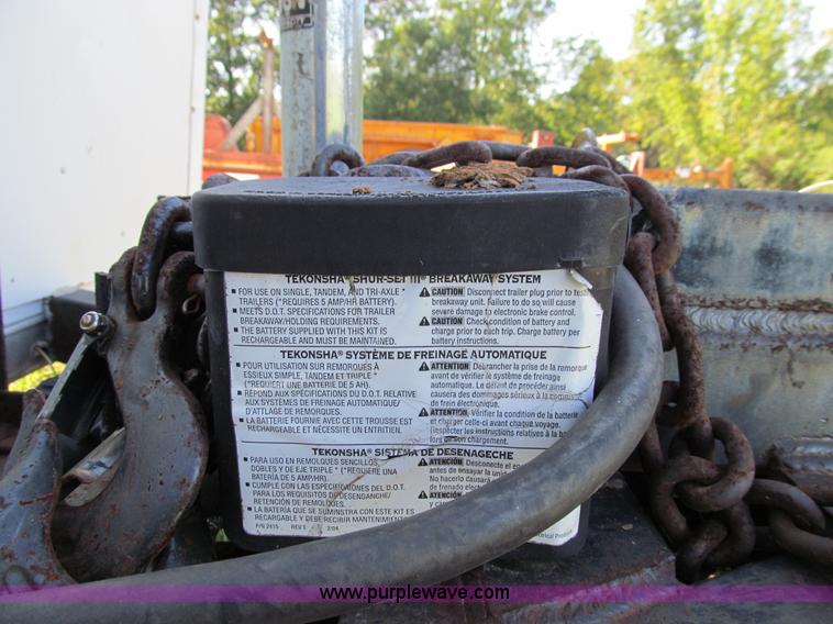 image for item E3512 1986 Alte enclosed cargo trailer