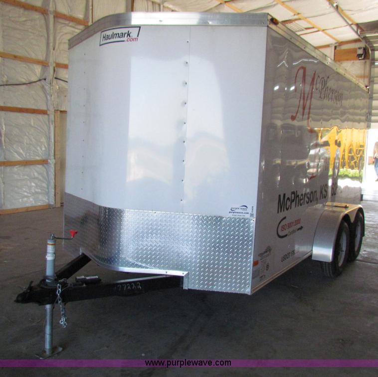 image for item E8036 2009 Haulmark 14' enclosed trailer
