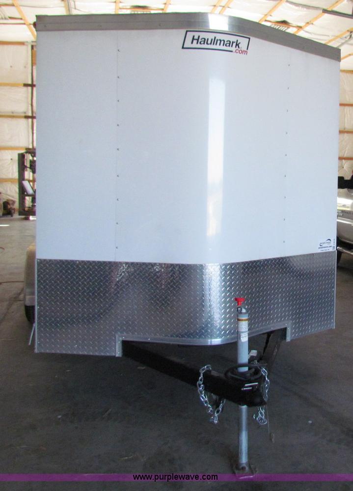 image for item E8036 2009 Haulmark 14' enclosed trailer