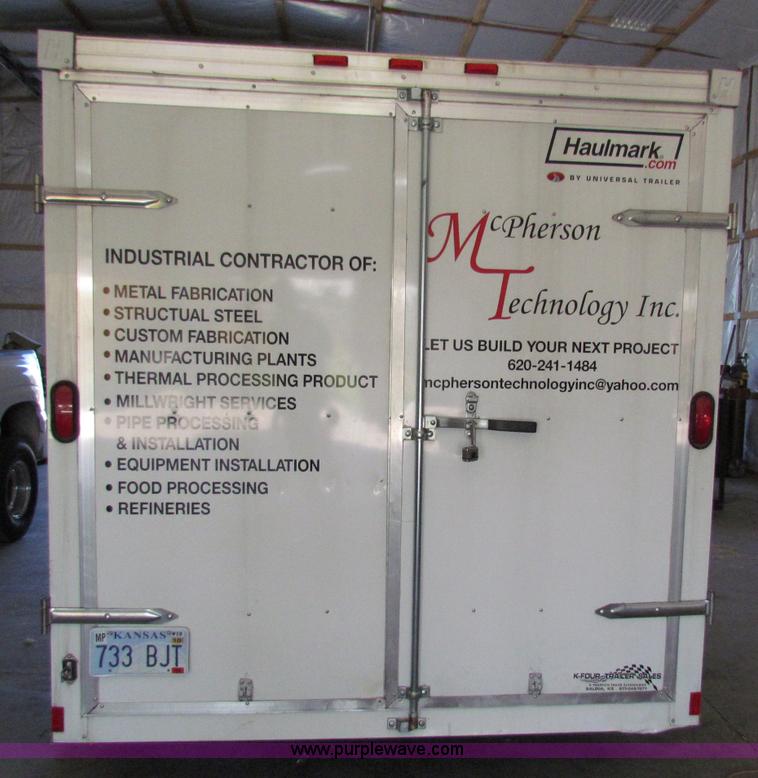image for item E8036 2009 Haulmark 14' enclosed trailer
