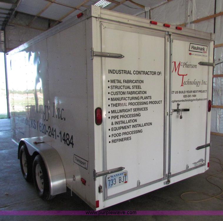 image for item E8036 2009 Haulmark 14' enclosed trailer