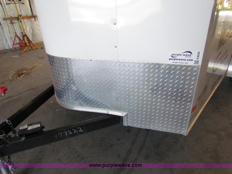 image for item E8036 2009 Haulmark 14' enclosed trailer