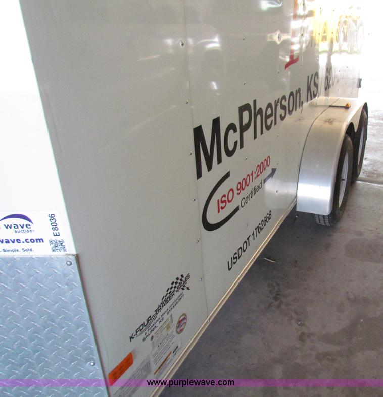 image for item E8036 2009 Haulmark 14' enclosed trailer