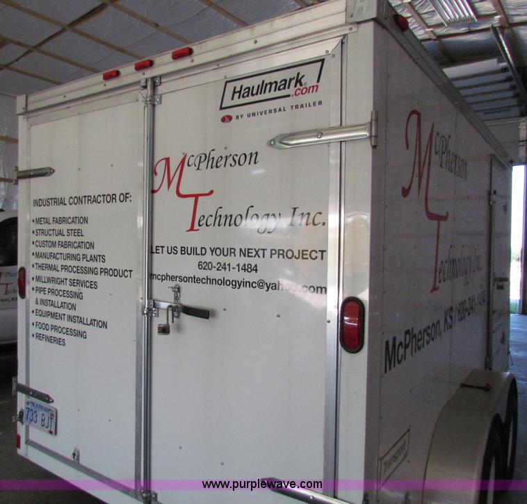 image for item E8036 2009 Haulmark 14' enclosed trailer