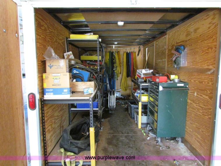 image for item E8036 2009 Haulmark 14' enclosed trailer