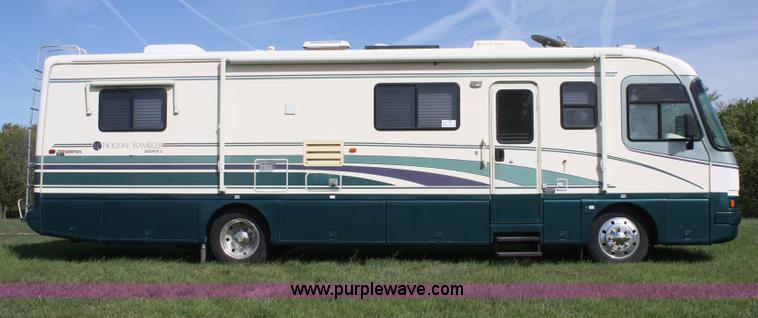 image for item F2588 1997 Freightliner Holiday Rambler Endeavor LE pusher motorhome RV