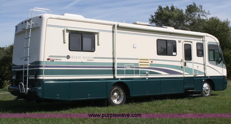 image for item F2588 1997 Freightliner Holiday Rambler Endeavor LE pusher motorhome RV