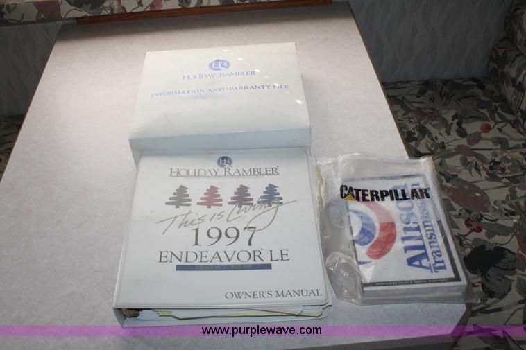 image for item F2588 1997 Freightliner Holiday Rambler Endeavor LE pusher motorhome RV