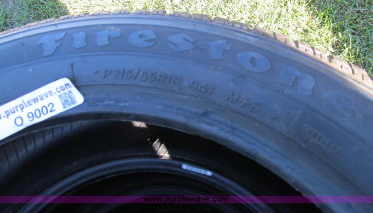 image for item O9002 (4) Firestone Firehawk GTA tires