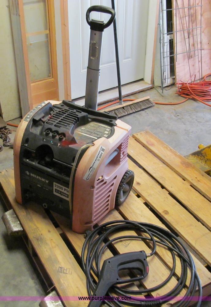image for item O9004 Huskey gas powered portable power washer