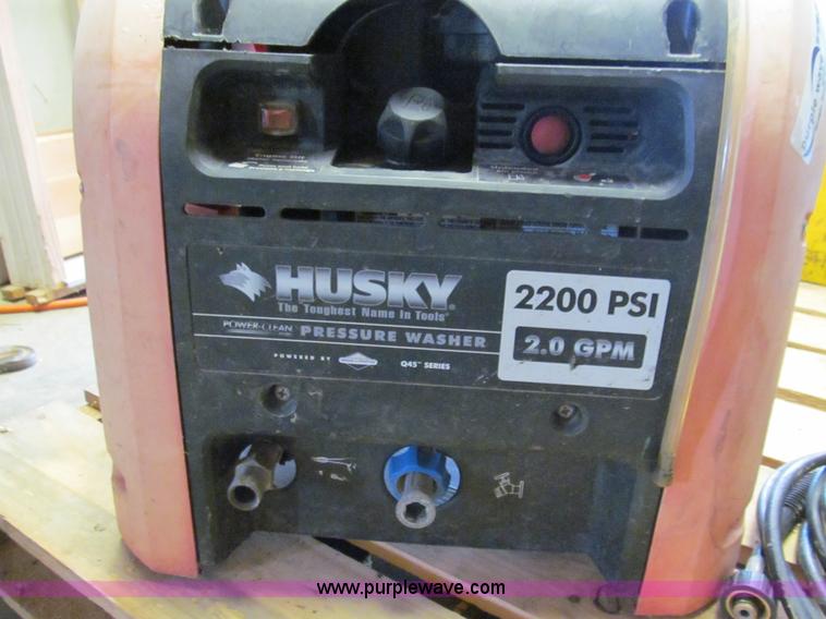 image for item O9004 Huskey gas powered portable power washer