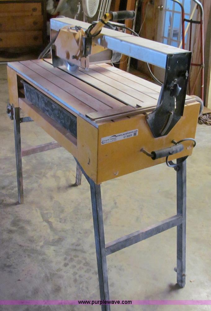 image for item O9005 2002 Bridge electric tile saw