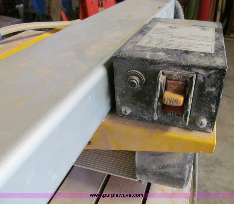 image for item O9005 2002 Bridge electric tile saw