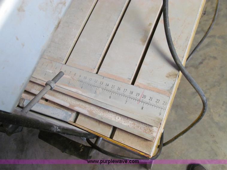 image for item O9005 2002 Bridge electric tile saw