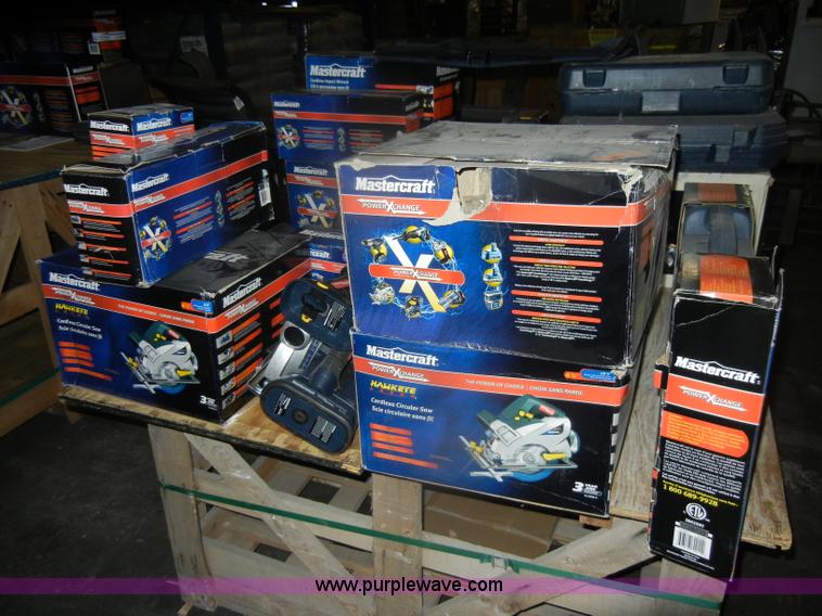 image for item U9475 Mastercraft cordless tools