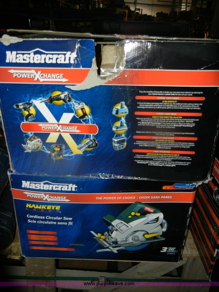 image for item U9475 Mastercraft cordless tools