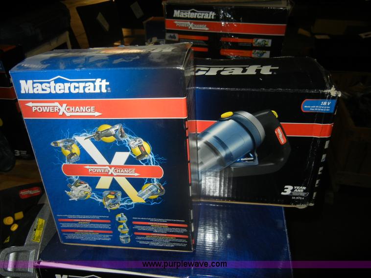 image for item U9475 Mastercraft cordless tools