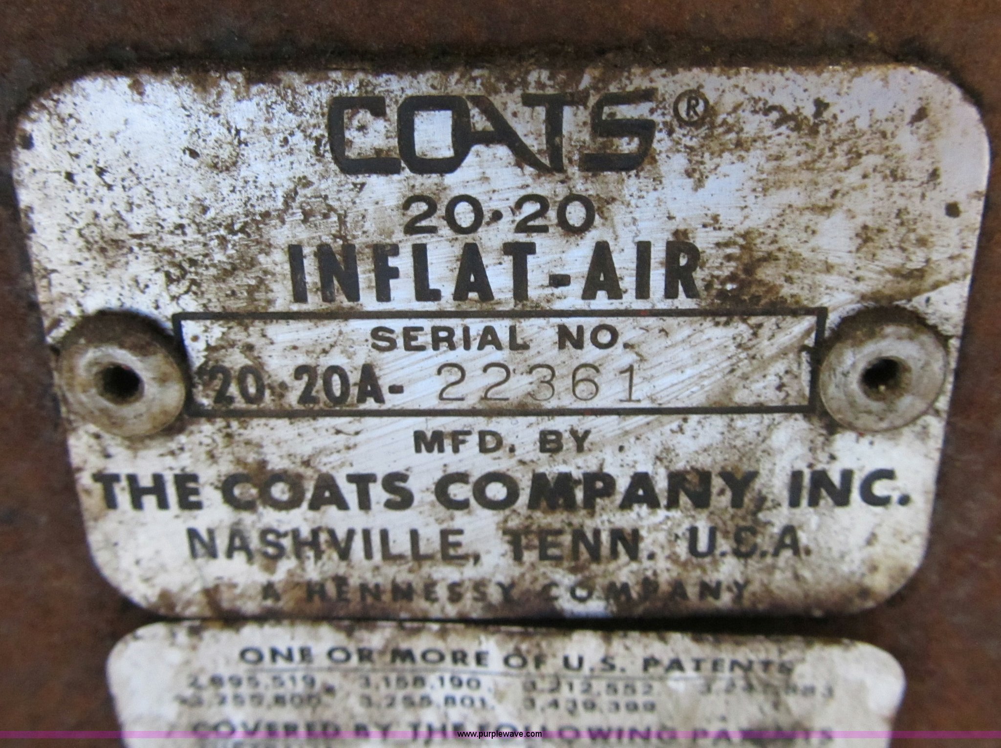 ... Coats 2020 Super Star tire changer Full size in new window