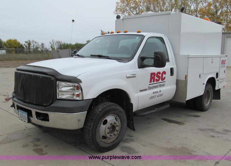 image for item A8478 2005 Ford F350 XL Super Duty service truck