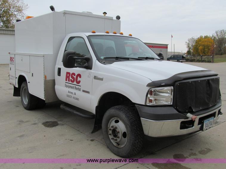 image for item A8478 2005 Ford F350 XL Super Duty service truck
