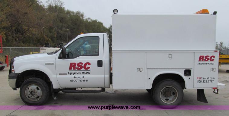 image for item A8478 2005 Ford F350 XL Super Duty service truck