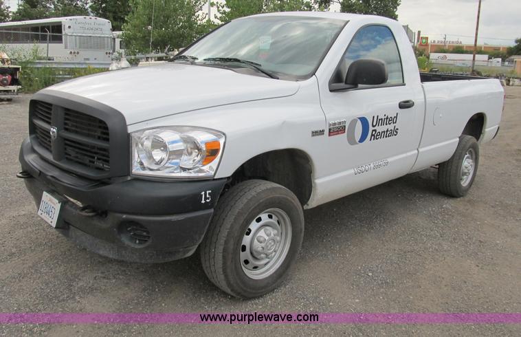 image for item B2882 2008 Dodge Ram 2500 HD Big Horn Edition pickup truck
