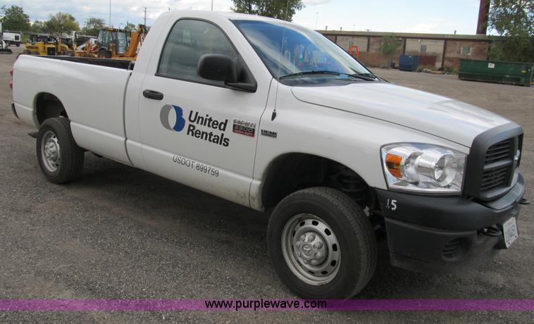 image for item B2882 2008 Dodge Ram 2500 HD Big Horn Edition pickup truck