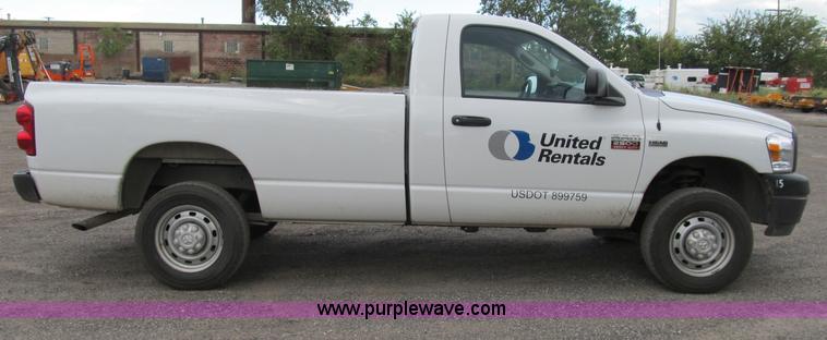 image for item B2882 2008 Dodge Ram 2500 HD Big Horn Edition pickup truck