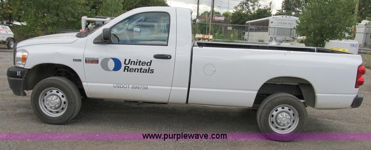 image for item B2882 2008 Dodge Ram 2500 HD Big Horn Edition pickup truck