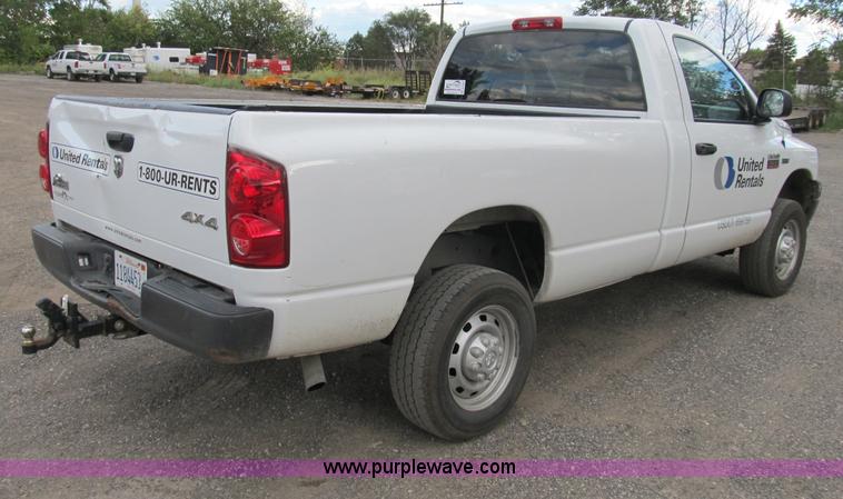 image for item B2882 2008 Dodge Ram 2500 HD Big Horn Edition pickup truck