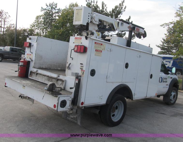 image for item B2907 2007 Ford F550 XL Super Duty service truck