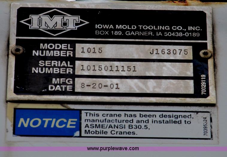 image for item B2910 2006 Ford F550 XL Super Duty service truck