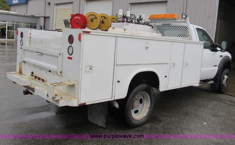 image for item B2911 2007 Ford F550 XL Super Duty service truck