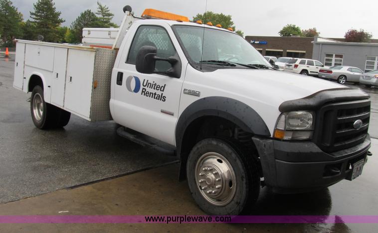 image for item B2912 2007 Ford F550 XL Super Duty service truck