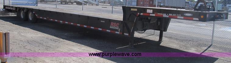 image for item B2913 2005 Ledwell Hydra-Tail 48' tilt bed trailer