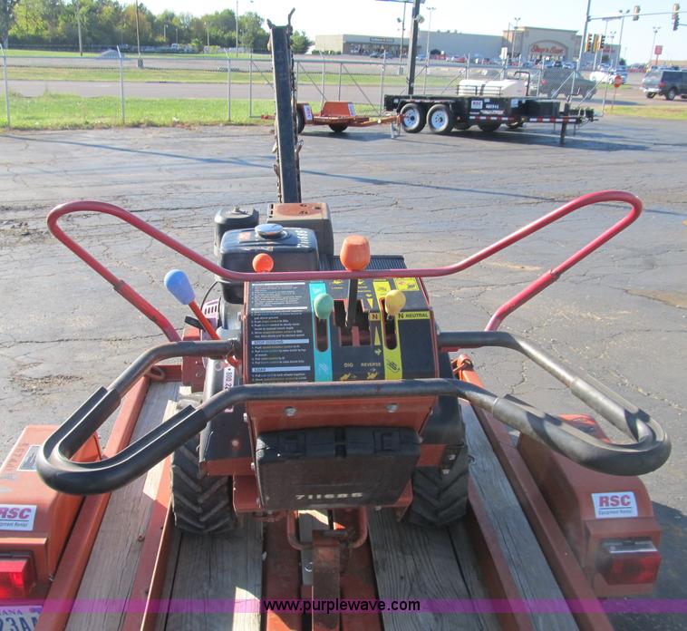 image for item B2915 2007 Ditch Witch 1330 walk behind trencher