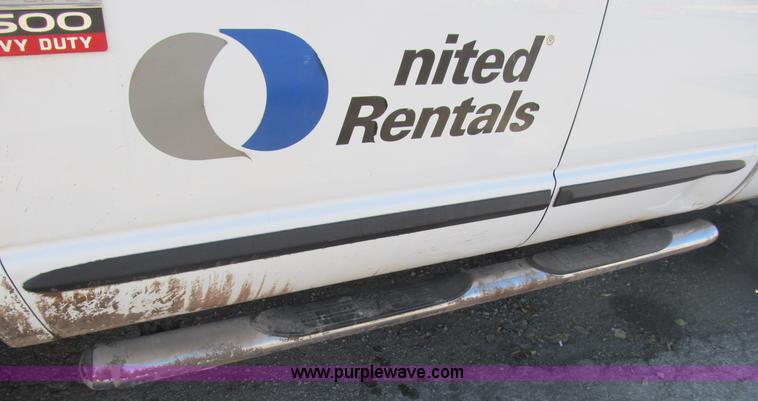 image for item B2926 2007 Dodge Ram 2500 HD Quad Cab pickup truck