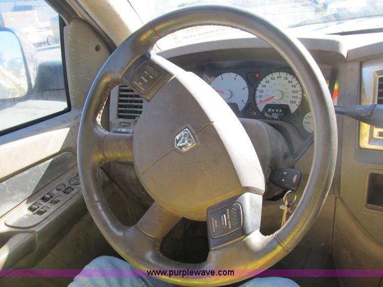 image for item B2926 2007 Dodge Ram 2500 HD Quad Cab pickup truck
