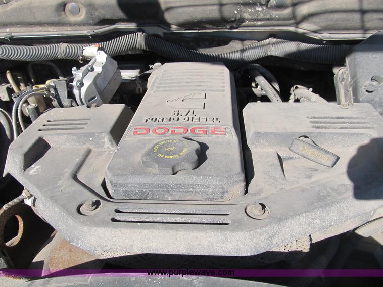 image for item B2926 2007 Dodge Ram 2500 HD Quad Cab pickup truck