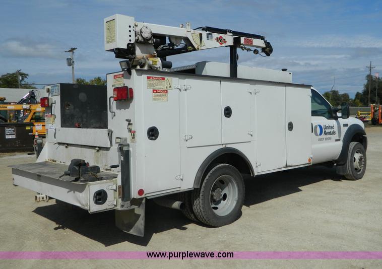 image for item B3927 2007 Ford F550 XL Super Duty service truck