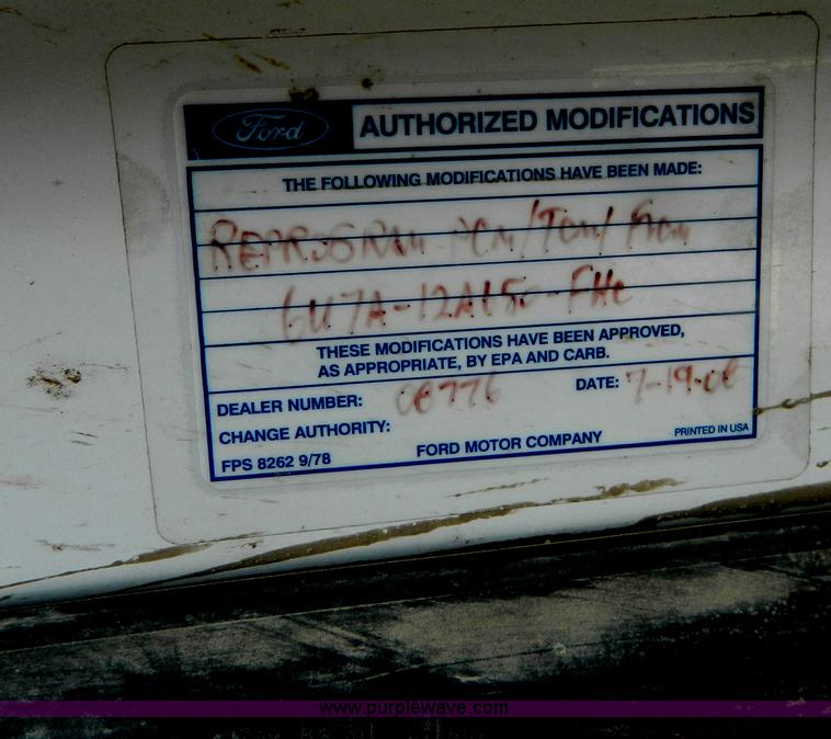 image for item B3927 2007 Ford F550 XL Super Duty service truck